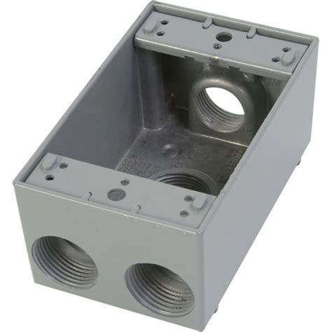 outdoor waterproof electrical box|outdoor outlet with indepened box.